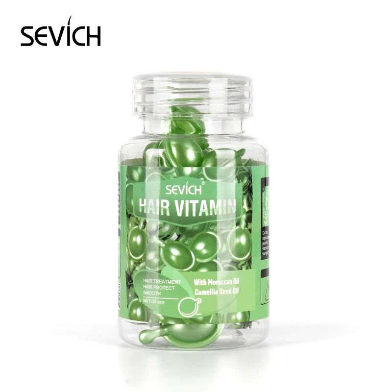 30Pcs Anti Hair Loss Hair Vitamin Capsule Oil