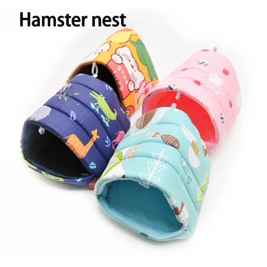 Hedgehog Chinchilla Hamster Small Animals Cute Nest Cave
