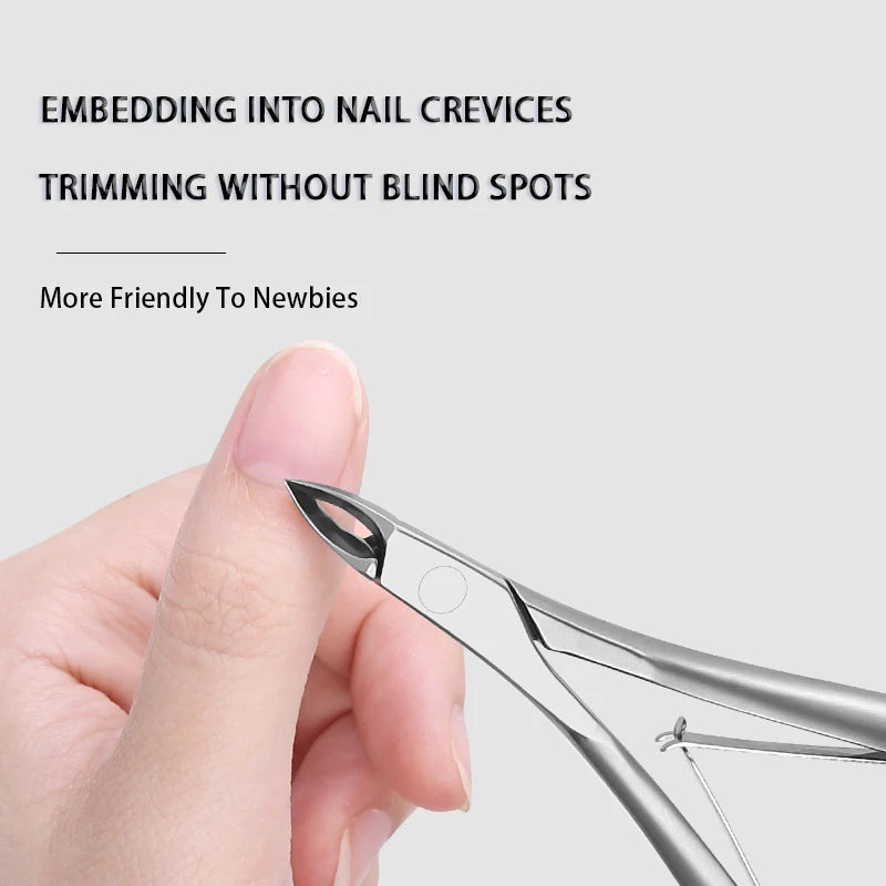 1Pcs Nail Art Cuticle Scissor Nippers