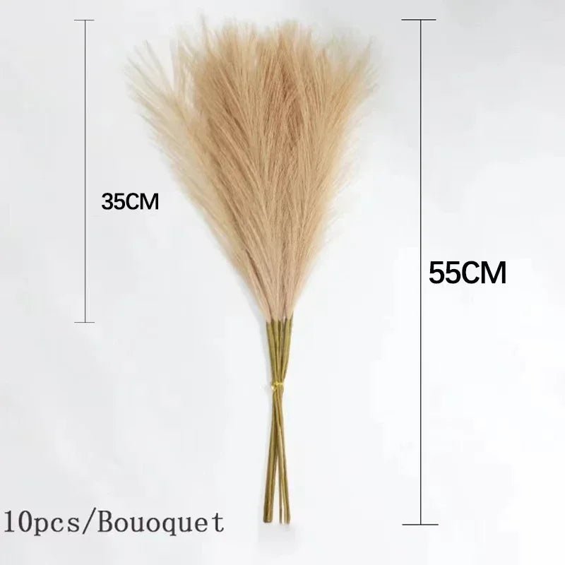 10PCS Artificial Pompous Grass