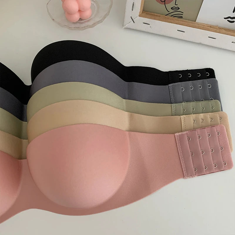 FINETOO Front Closure Sexy Push Up Bra
