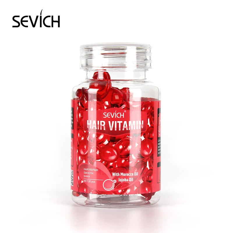 30Pcs Anti Hair Loss Hair Vitamin Capsule Oil