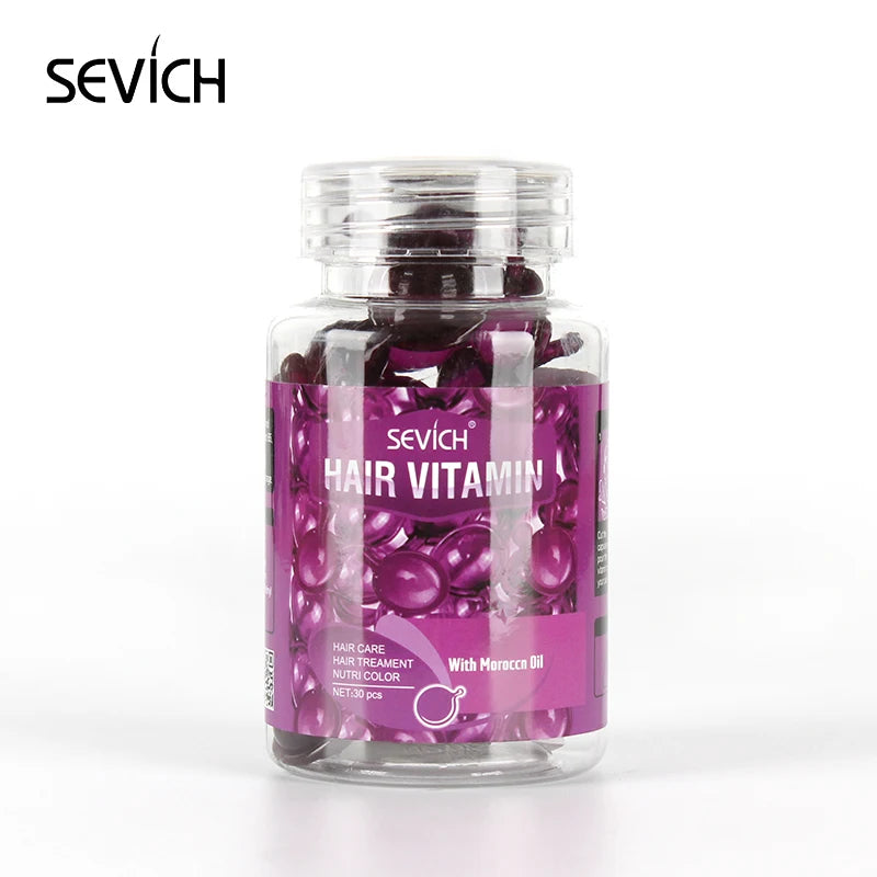 30Pcs Anti Hair Loss Hair Vitamin Capsule Oil