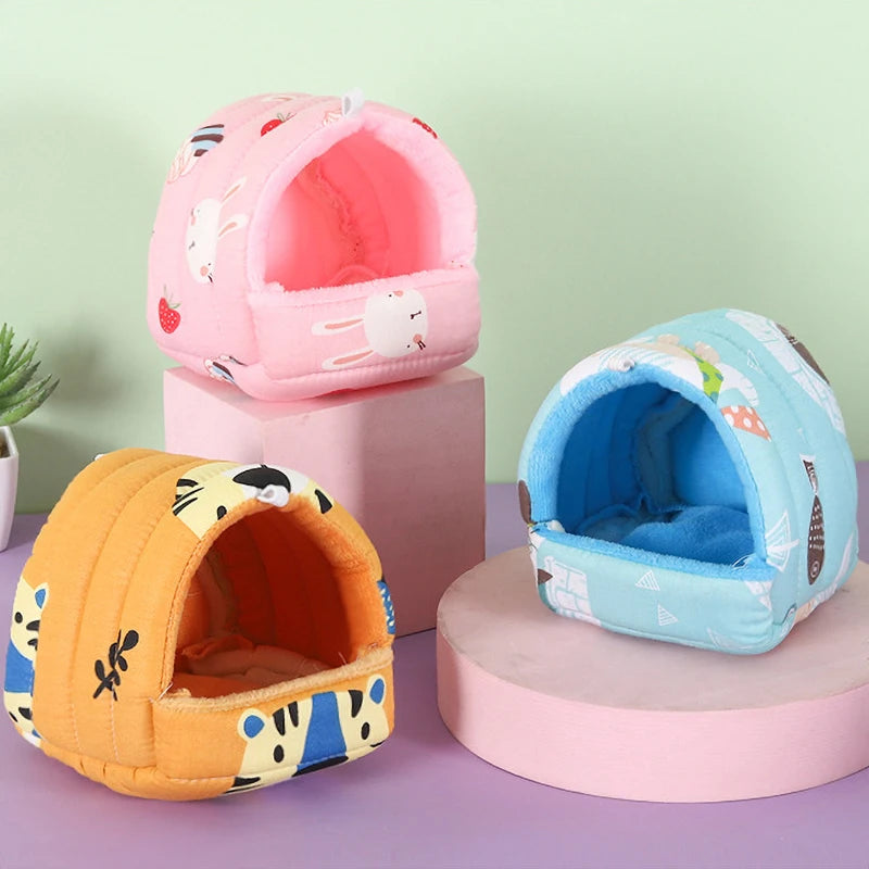 Hedgehog Chinchilla Hamster Small Animals Cute Nest Cave