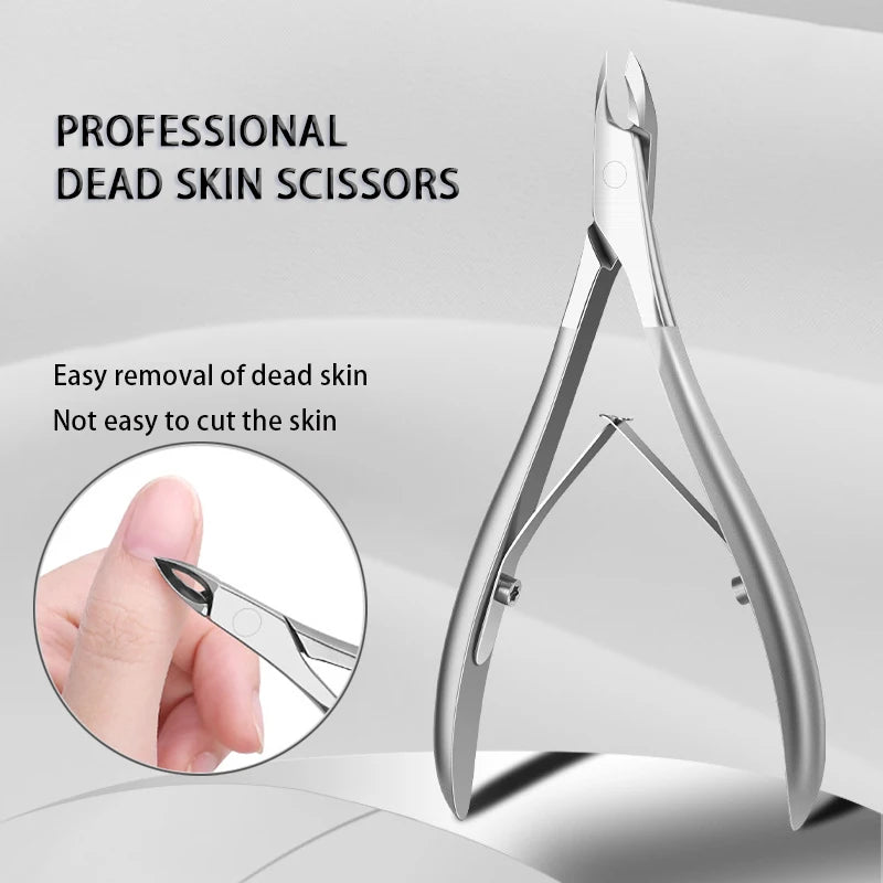 1Pcs Nail Art Cuticle Scissor Nippers