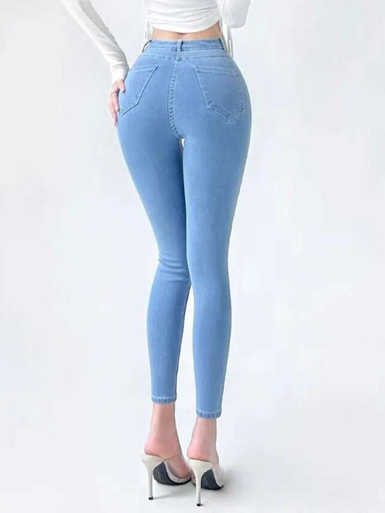 Women Skinny Stretch Pencil Jeans