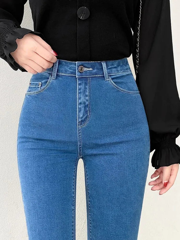 Women Skinny Stretch Pencil Jeans