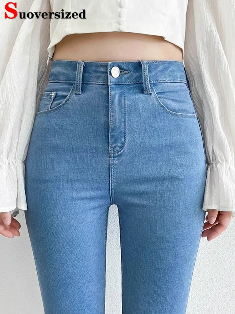 Women Skinny Stretch Pencil Jeans