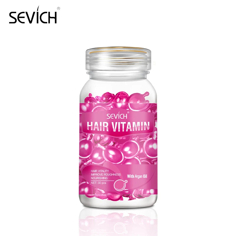 30Pcs Anti Hair Loss Hair Vitamin Capsule Oil