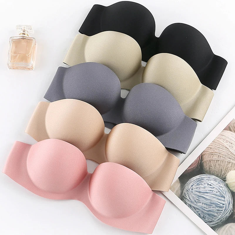 FINETOO Front Closure Sexy Push Up Bra
