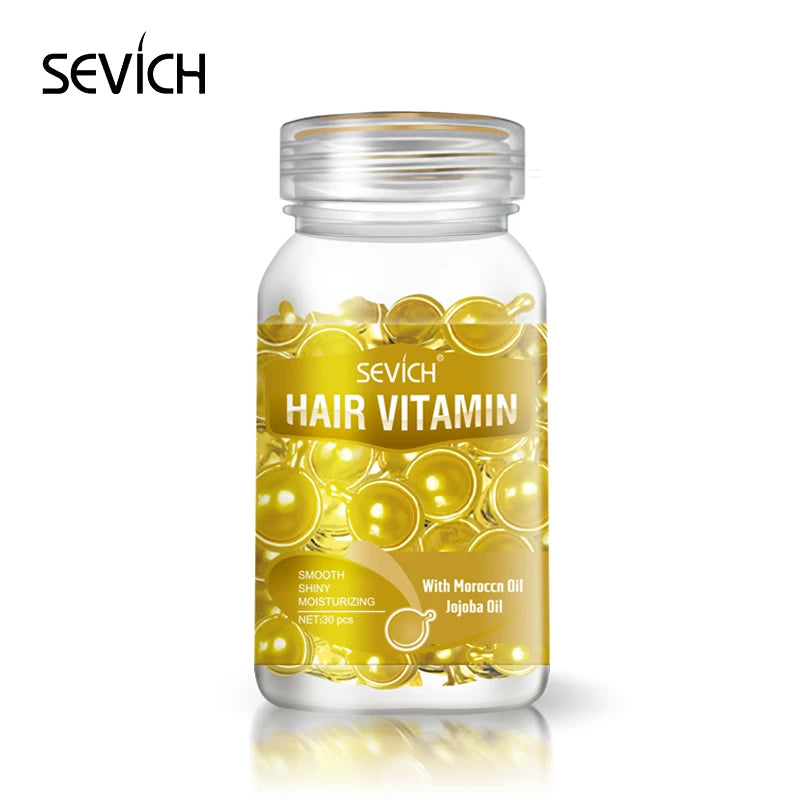 30Pcs Anti Hair Loss Hair Vitamin Capsule Oil