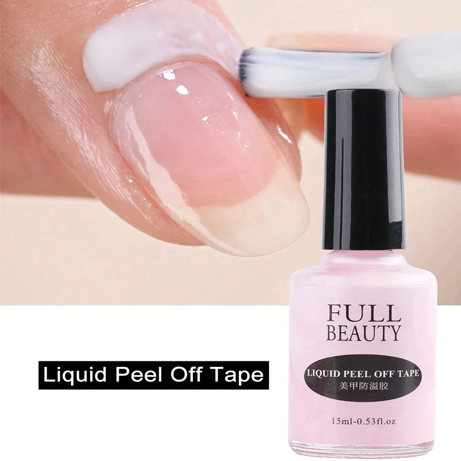 15ml Peel Off Latex Antifreezing Nail Liquid