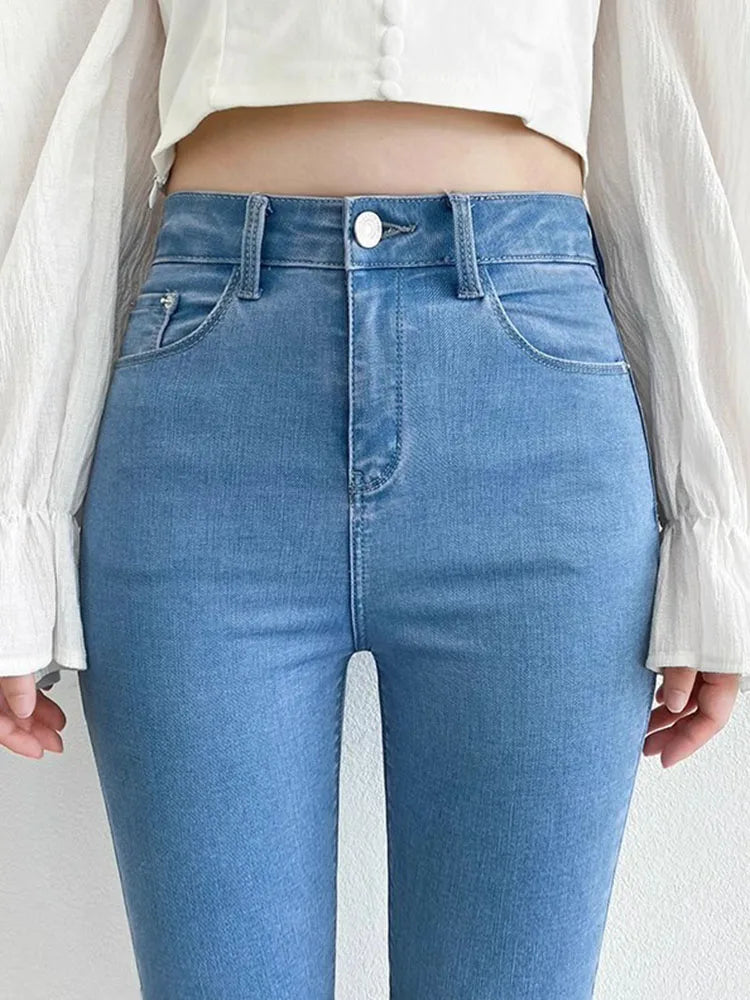 Women Skinny Stretch Pencil Jeans