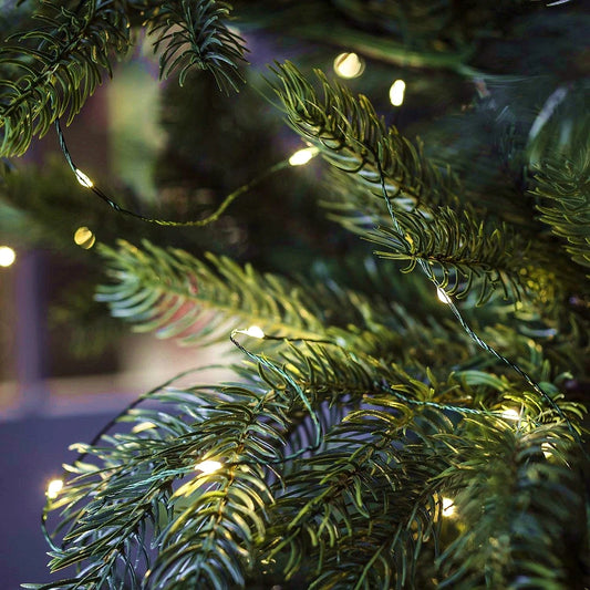 10-200M LED String Lights Fairy Green Wire Outdoor