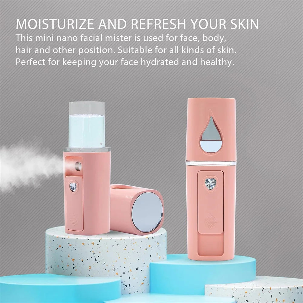 20ml Face Steamer Air Humidifier Portable Facial Sprayer